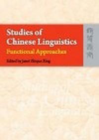 Studies of Chinese Linguisticse : Functinal Approaches