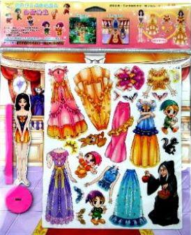 換裝寶貝磁貼遊戲包－白雪公主：換裝寶貝磁貼遊戲包－夢幻婚禮