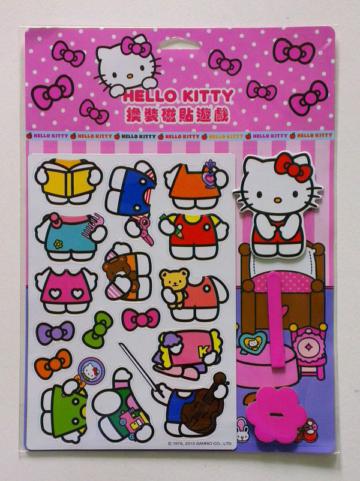 HELLO KITTY 換裝磁貼遊戲