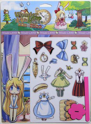 愛麗絲魔法衣櫥磁貼遊戲