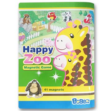 3折頁磁貼書-快樂動物園