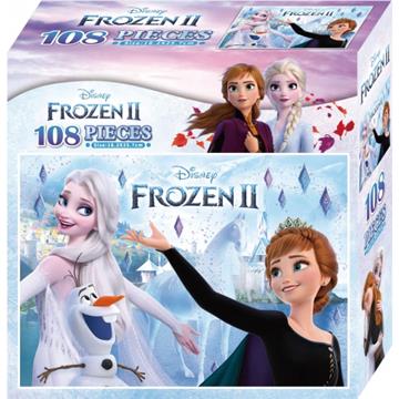 冰雪奇緣2 108片盒裝拼圖(A)