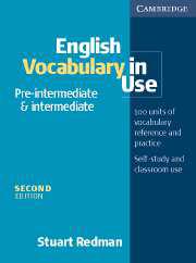 English Vocabulary in Use Pre—intermediate and Intermediate with Answers