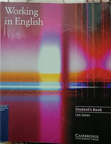 Working in English Student\