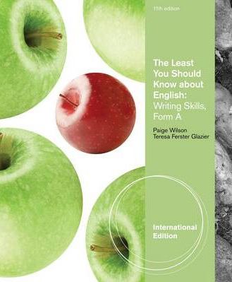 Least You Should Know about English: Writing Skills, Form A, 11/e (ISE)