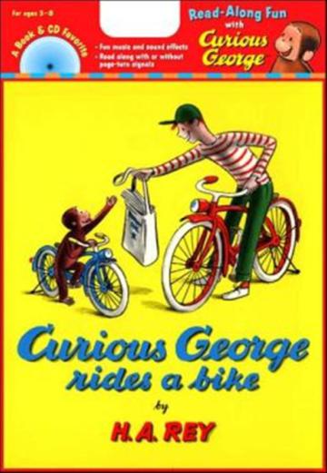Curious George Rides a Bike (book + CD)