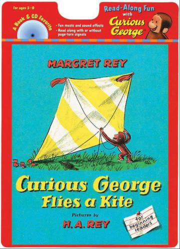 Curious George Flies a Kite (book + CD)