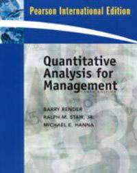Quantitative Analysis for Management and Student CD Package