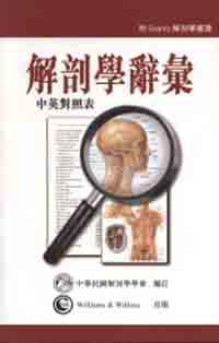 解剖學辭彙(中英對照表)