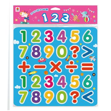 BABY認知磁鐵：123