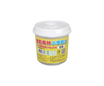 樂彩森林小麥黏土大容量包裝-白色