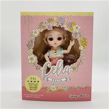 CELIA 6吋可動娃娃-依達