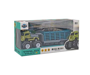 1:43恐龍運送拖車
