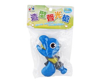 恐龍造型聲光槍(混款)