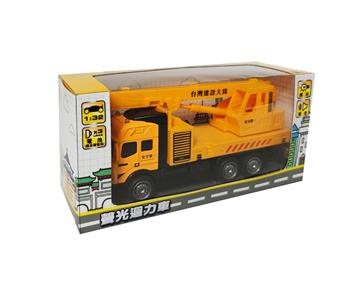 聲光迴力車-工程吊車 (不帶電池)