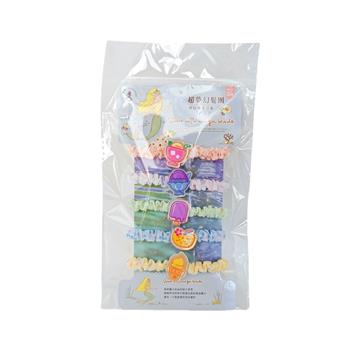 女孩飾品-髮圈5入組-美味甜點
