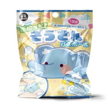日式療癒泡澡入浴球-捏捏大象