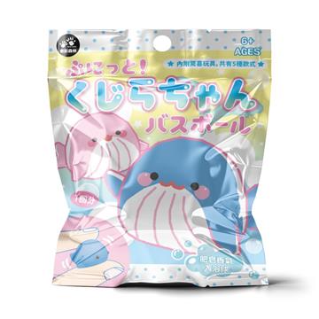 日式療癒泡澡入浴球-捏捏鯨魚