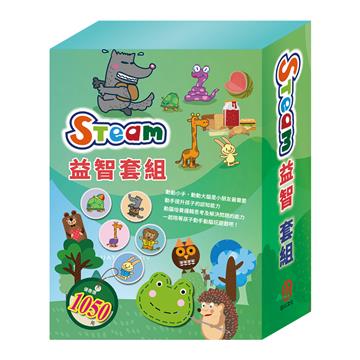 STEAM 益智 套組（【TOGO益智磁鐵遊戲書：一起去郊遊＋一起扮家家酒】＋【STEAM《米米的花林觀察記＋米米的城堡探險記＋米米拜訪好朋友》故事遊戲書】