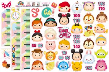TSUMTSUM身高壁貼