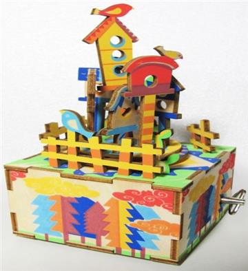 【泰電雷切工作坊 TAI TIEN studio】八音盒-雲彩之瑞