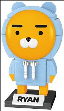KakaoFriends-RYAN積木公仔(109pcs)