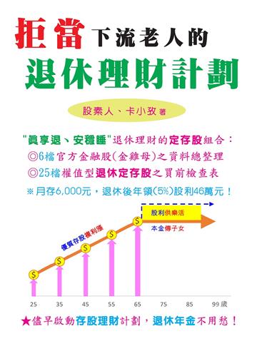 拒當下流老人的退休理財計劃