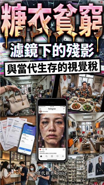 糖衣貧窮：濾鏡下的殘影與當代生存的視覺稅