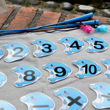 數字釣魚遊戲組-微笑海豚