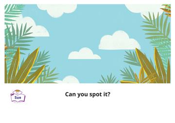 Can you spot it?