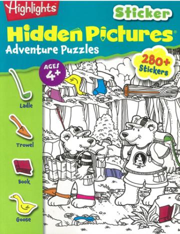 Highlights Sticker Hidden Pictures: Adventure Puzzles