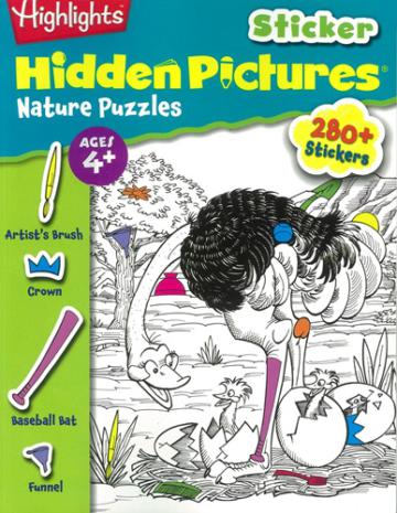 Highlights Sticker Hidden Pictures: Nature Puzzles
