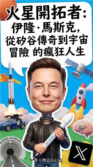 火星開拓者：伊隆．馬斯克，從矽谷傳奇到宇宙冒險的瘋狂人生