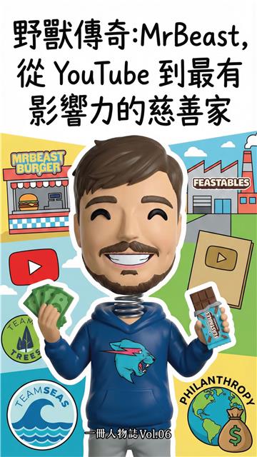 野獸傳奇：MrBeast，從 YouTube 房間少年到全球最有影響力的慈善家